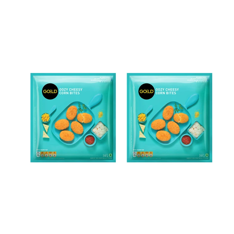 Goeld Cheesy Corn Bites (Frozen) - Pack of 2