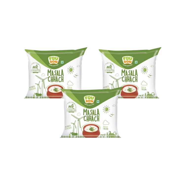 FruBon Masala Salted Buttermilk - Pack of 3