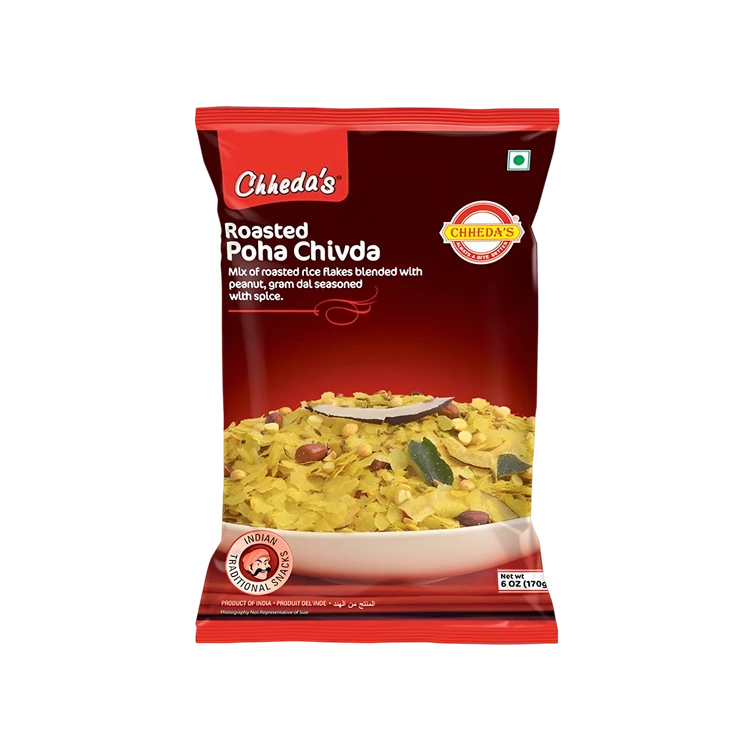 Chheda's Roasted Poha Chivda Namkeen