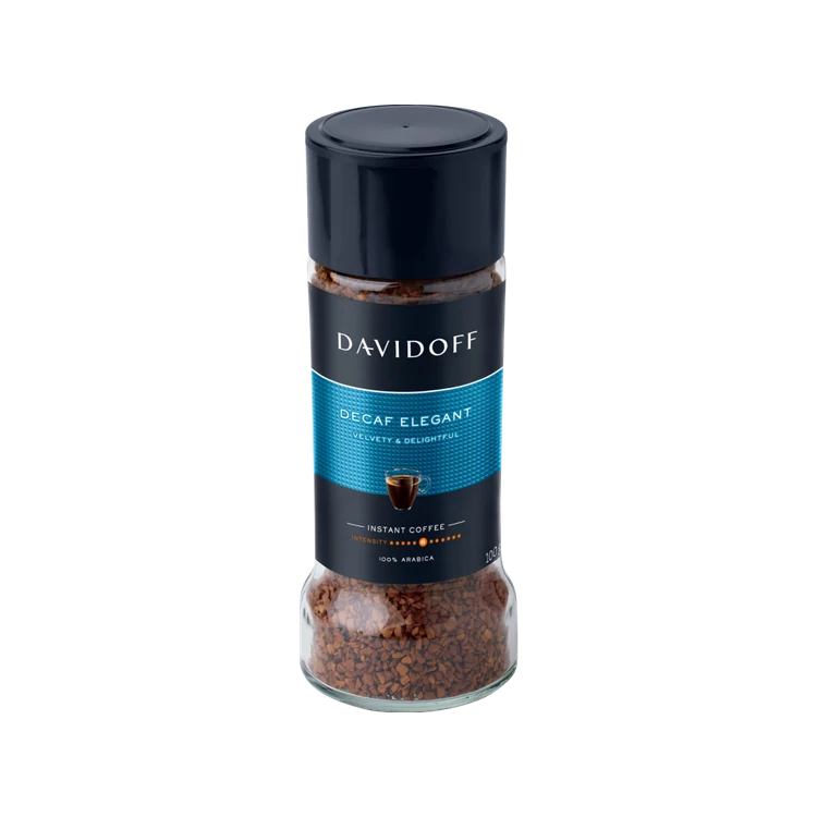Davidoff Decaf Elegant Instant Coffee 6/12 Intensity