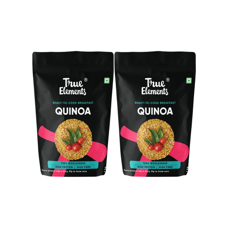 True Elements Wholegrain Premium Quinoa - Pack of 2