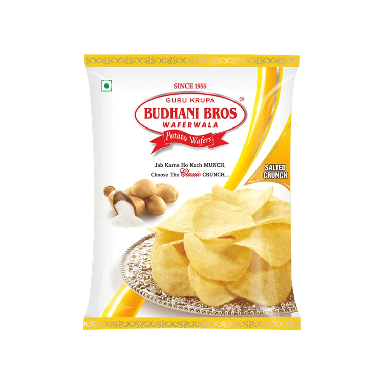 Budhani Bros Salted Crunch Potato Wafers