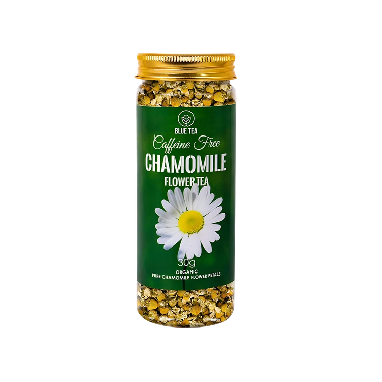 Blue Tea Chamomile Flower Tea (Caffeine Free)