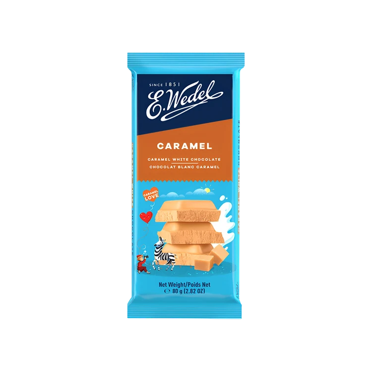 E.Wedel Caramel White Chocolate Bar