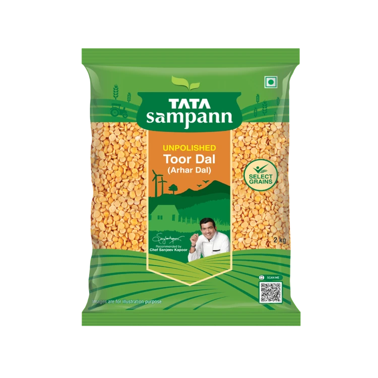 Tata Sampann Unpolished Toor Dal (Togari Bele)