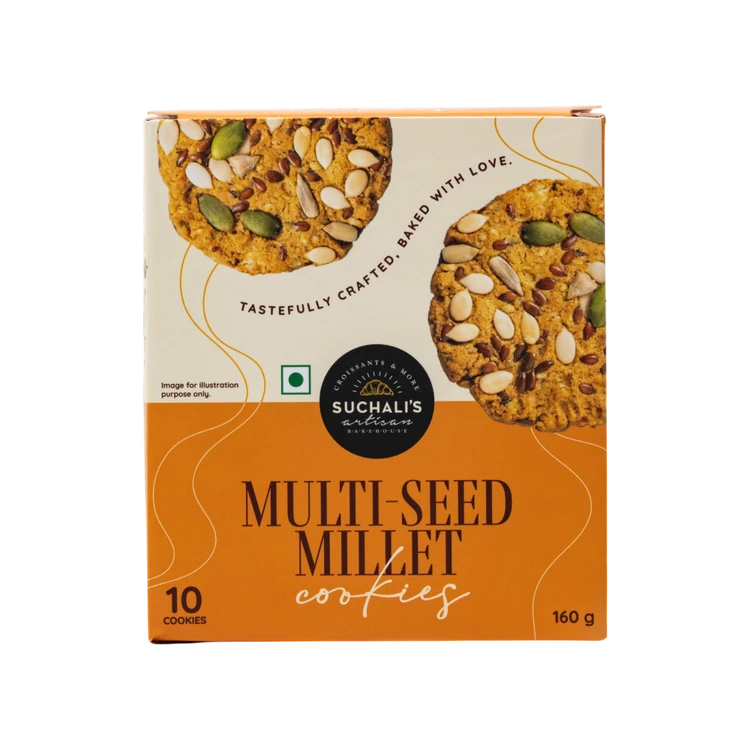 Suchali's Artisan Bakehouse Multiseed Millet Cookies
