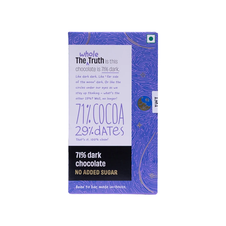 The Whole Truth 71% Dark Chocolate Bar