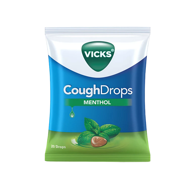 Vicks Menthol Lozenges (Relieves Throat Irritation)