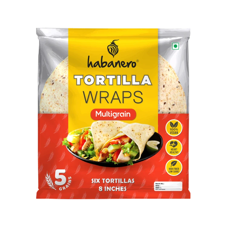 Habanero Multigrain Tortilla Wraps