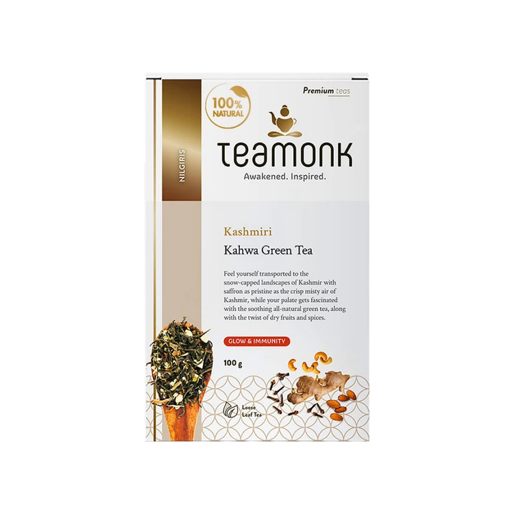 Teamonk Global Kashmiri Kahwa Green Tea