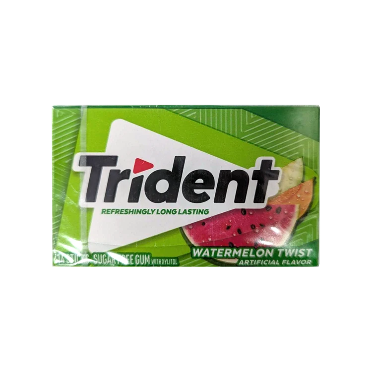 Trident Watermelon Twist Gum (Sugar Free)