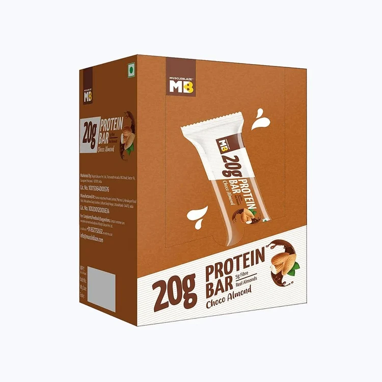 MuscleBlaze 20 g Protein Bar (Choco Almond)