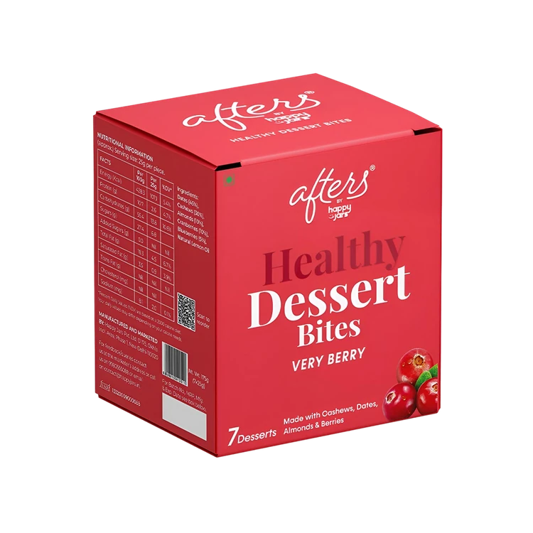 Happy Jars Very Berry Healthy Dessert Bites