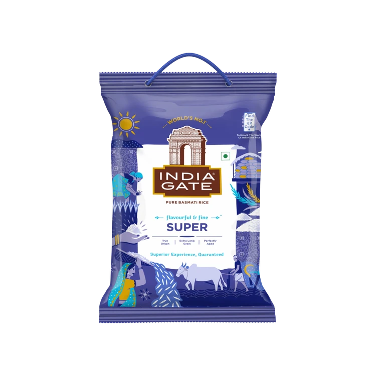 India Gate Super Basmati Rice (Extra Long Grain) (Basmati Akki)