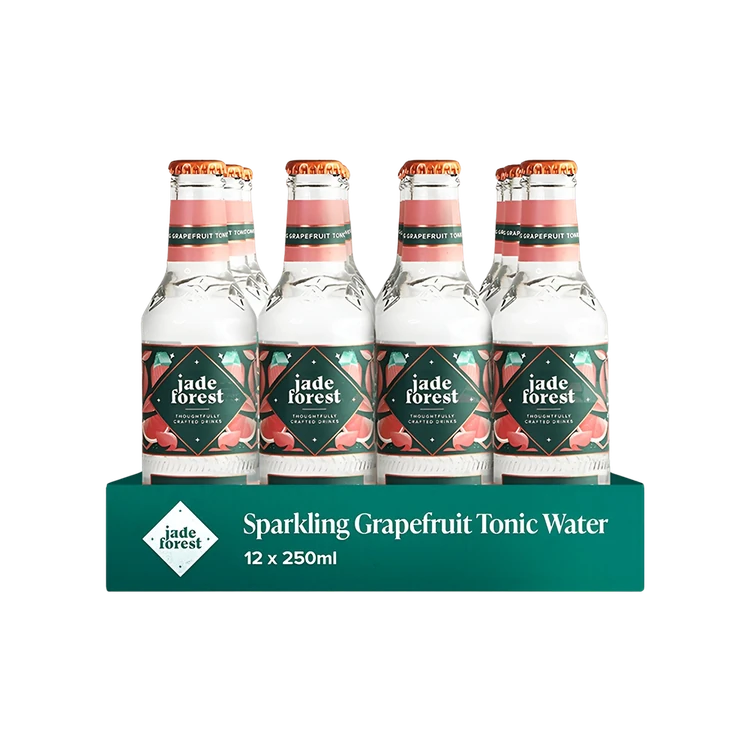 Jade Forest Sparkling Grapefruit Tonic Water - Pack of 12