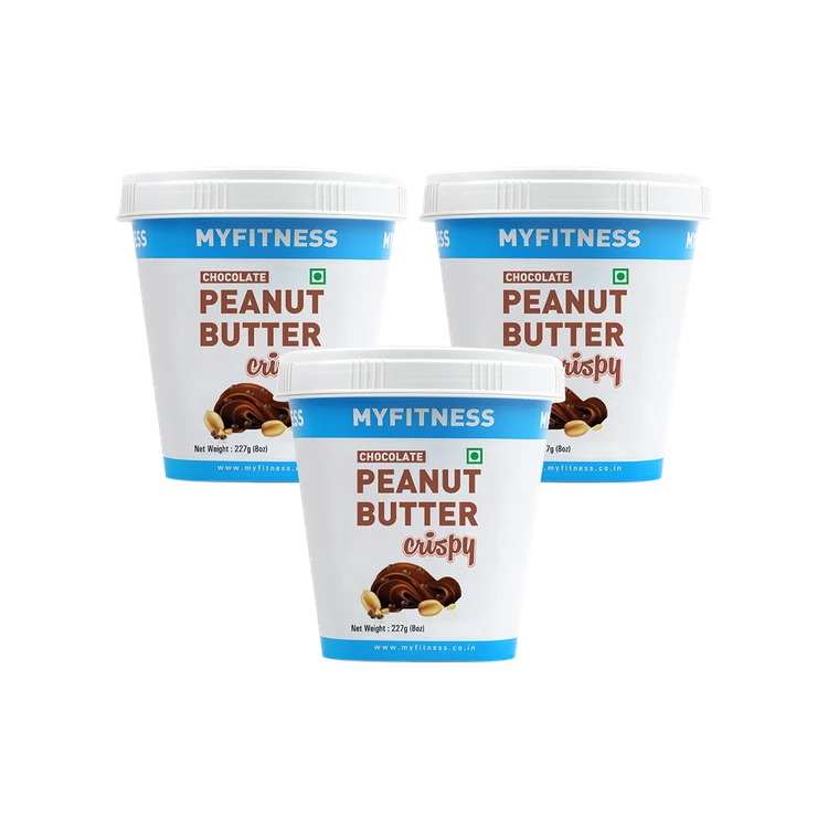 MyFitness Chocolate Peanut Butter Crispy Spread - Pack of 3