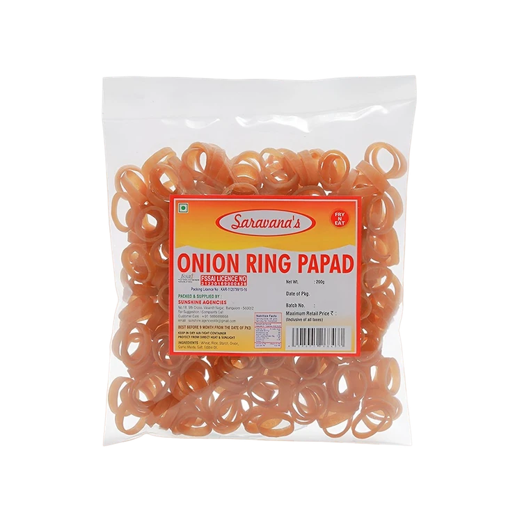 Saravana's Onion Ring Fryums