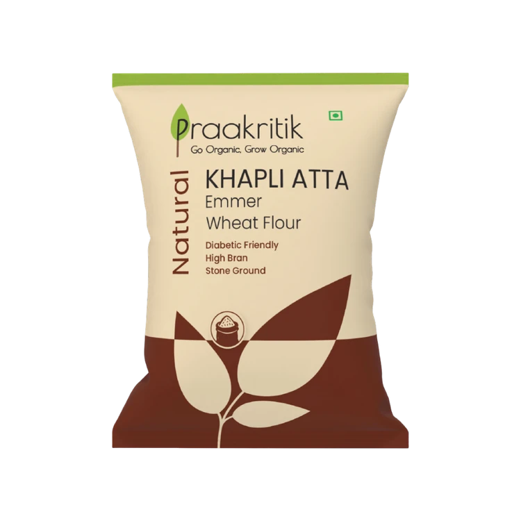 Praakritik Organic Khapli Wheat Atta