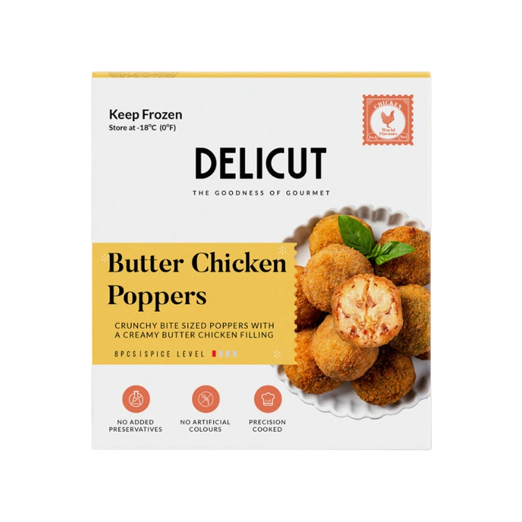 Delicut Butter Chicken Poppers