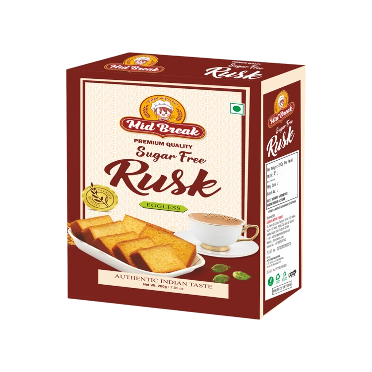 Mid Break Sugar Free Rusk