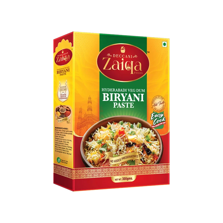 DECCANI ZAIQA FOODS Hyderabadi Veg-Dum Biryani Paste
