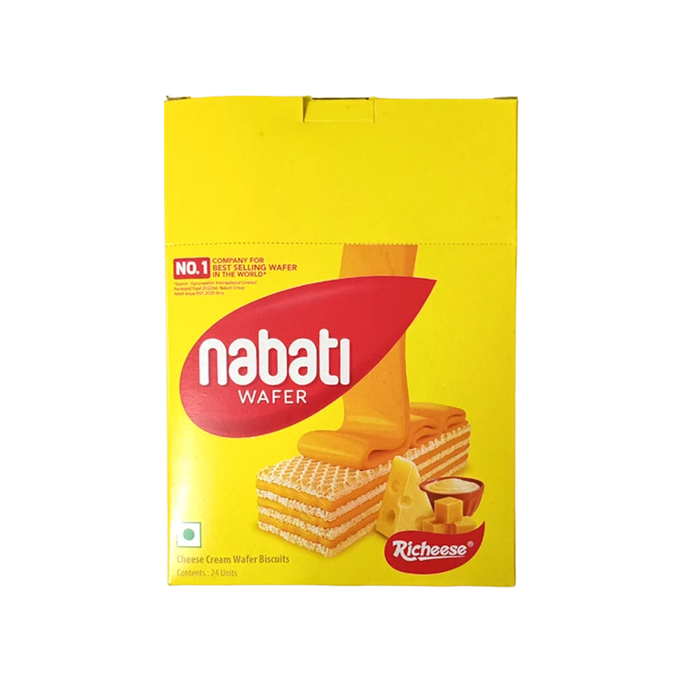 Nabati Richeese Cheese Cream Wafer Biscuit