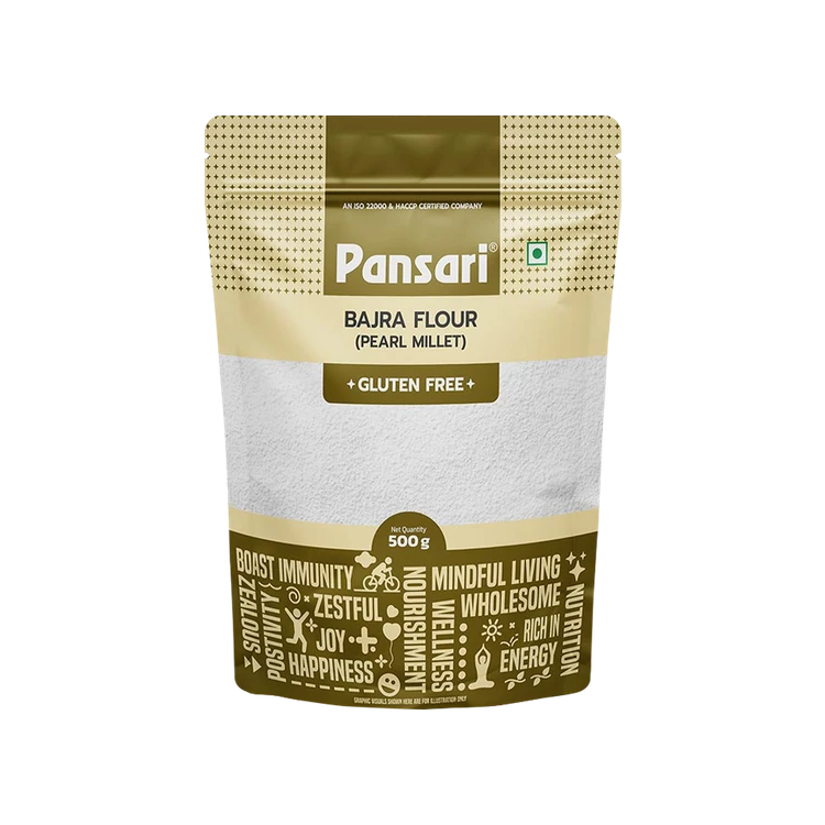 Pansari (Pearl Millet) Bajra Flour (Sajje Hittu)