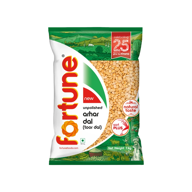 Fortune Unpolished Arhar Dal/ Toor Dal (Togari Bele)