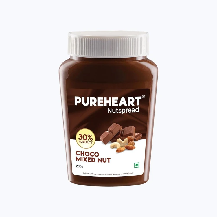 Pureheart Mixed Nut Chocolate Spread