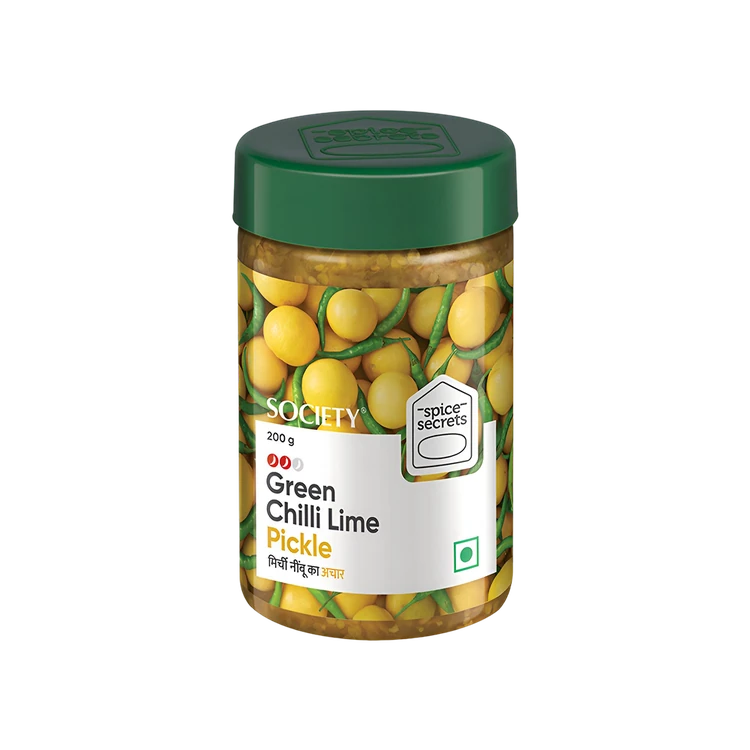 Society Spice Secrets Green Chilli Lime Pickle