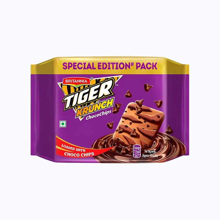 Britannia Tiger Krunch Choco chips Cookies