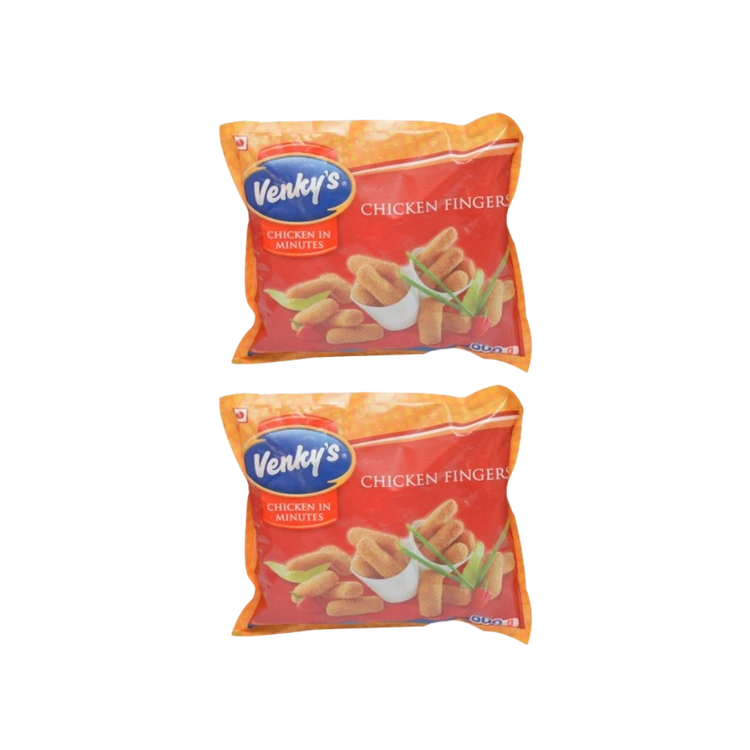 Venky's Chicken Chicken Fingers (Frozen) - Pack of 2