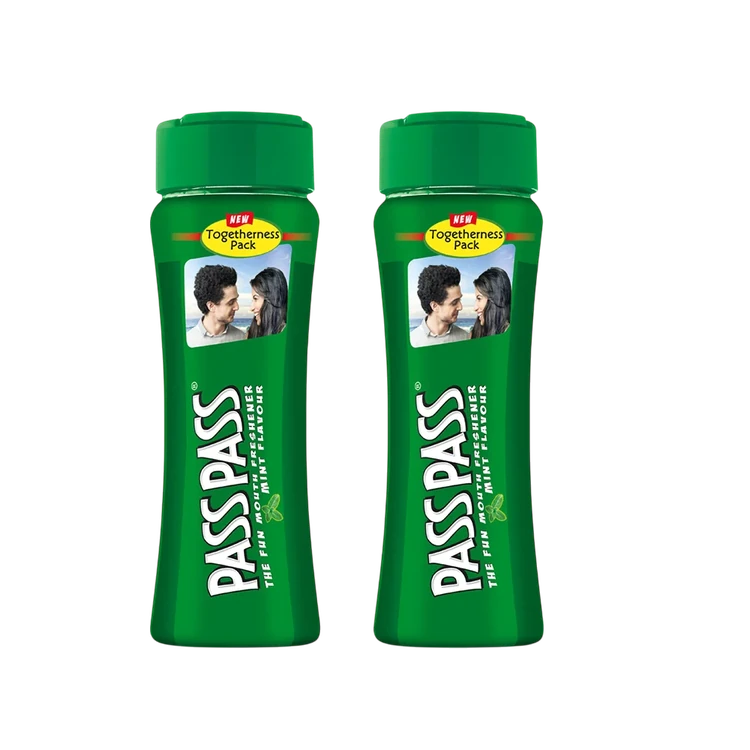 Pass Pass Minty Mix Mouth Freshener - Pack of 2