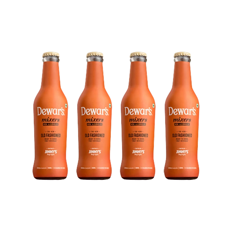 Dewar's The New Old Fashioned Cocktail Mix - Pack of 4