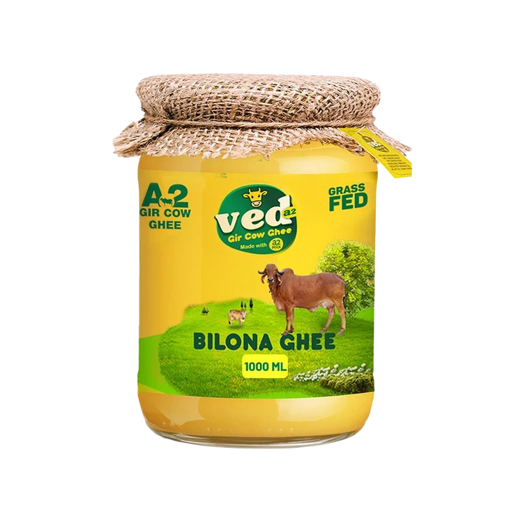 Ved Bilona Cow A2 Gir Ghee (A2 Gir Tuppa)