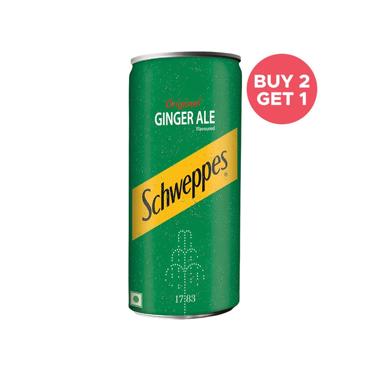 Schweppes Ginger Ale - Buy 2 Get 1 Free