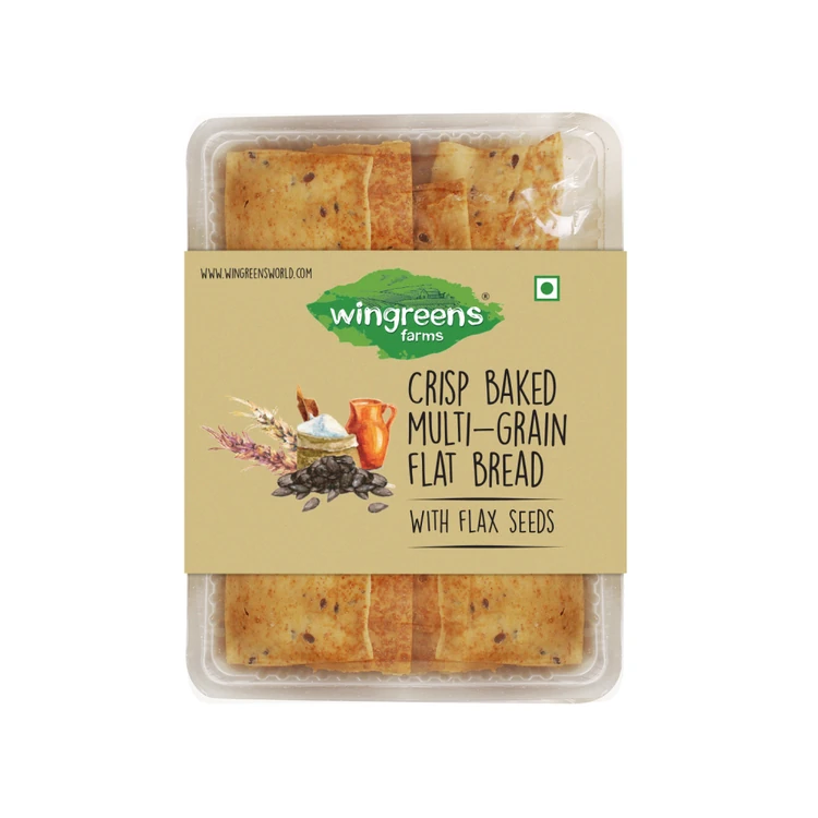 Wingreens Farms Multigrain Baked Flat Bread Sticks