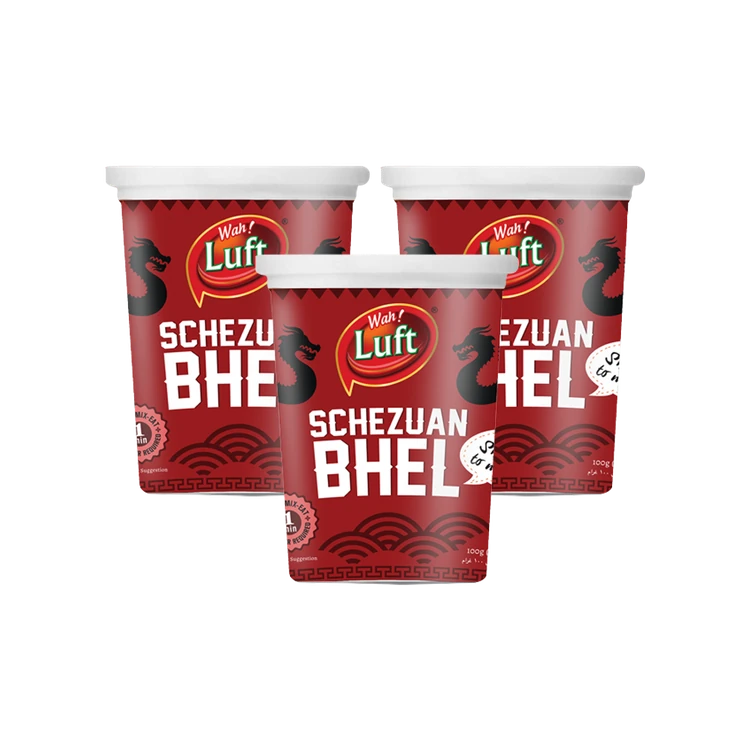 Wah Luft Schezuan Bhelpuri - Pack of 3