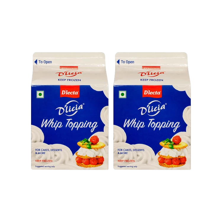 D'lecta Whip Whipping Cream - Pack of 2