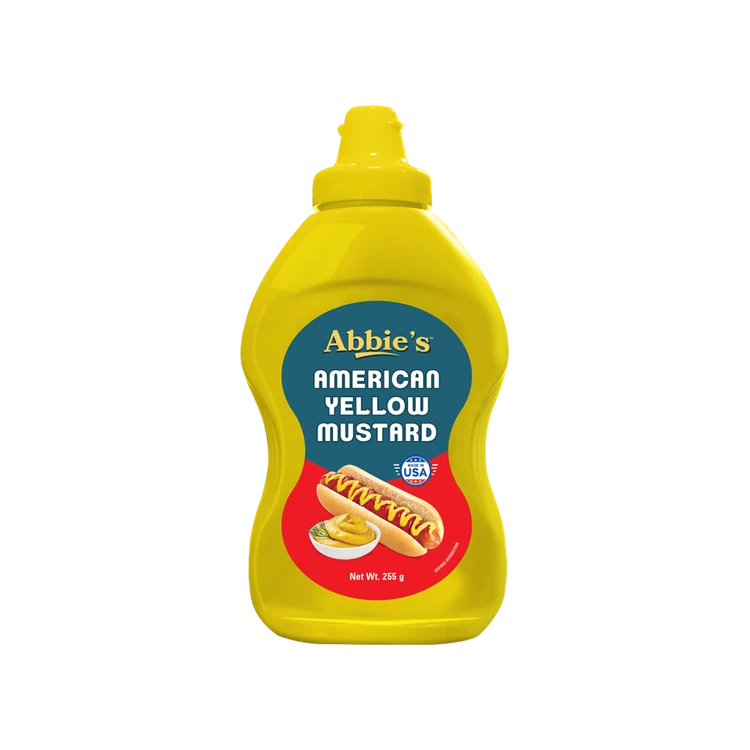 Abbie's American Yellow Mustard Sauce