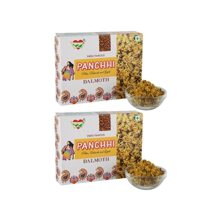 Panchhi Moth Dal Namkeen - Pack of 2