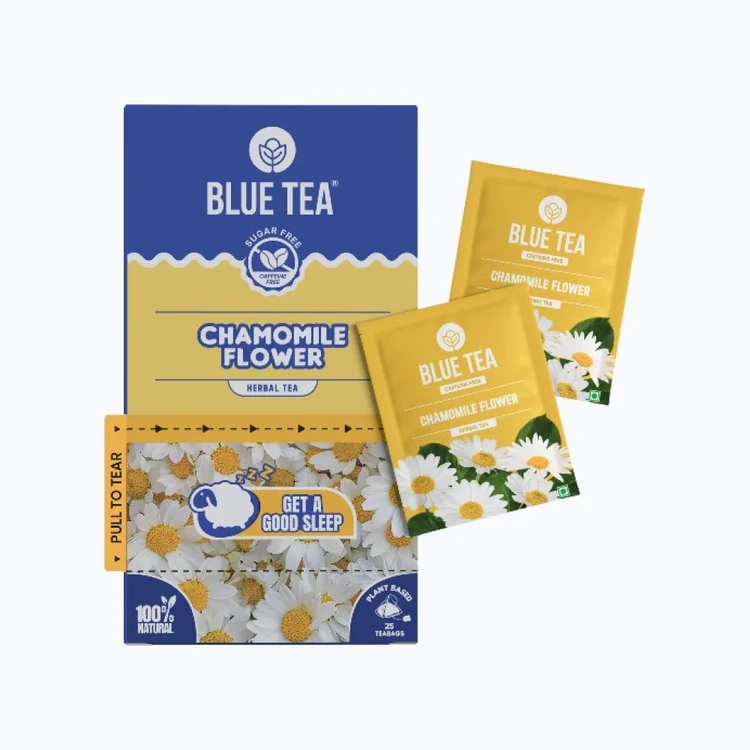 Blue Tea Chamomile Flower Herbal Tea