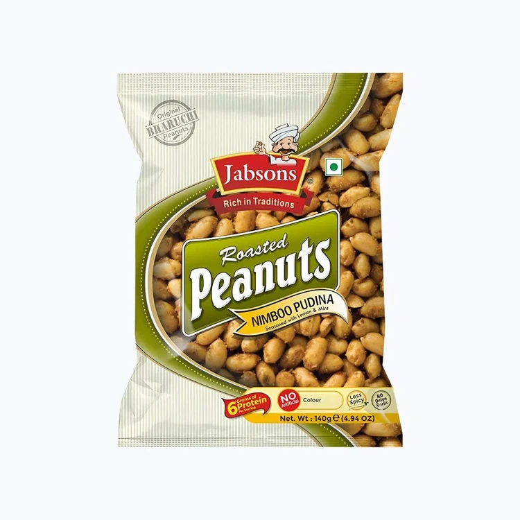 Jabsons Roasted Peanuts, Nimboo Pudina
