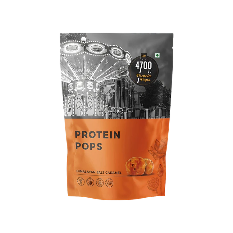 4700BC Protein Pops Makhana (Himalayan Salt Caramel)