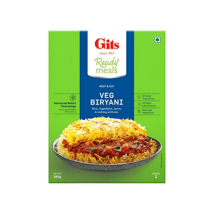 Gits Veg Biryani Ready to Eat