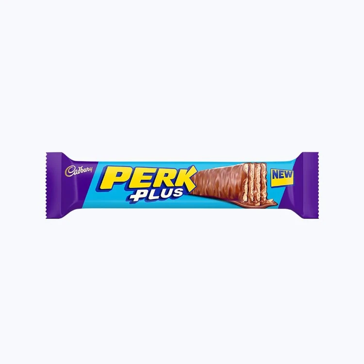 Cadbury Perk Plus Coated Wafer Chocolate Bar