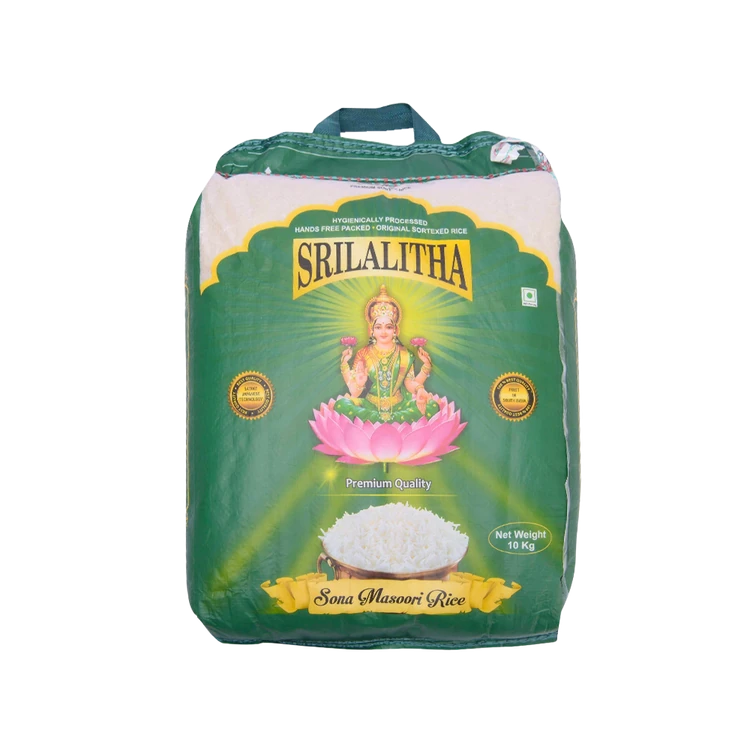 Sri Lalitha Raw Sonamasuri Rice (Long Grain) (Sonamasuri Akki)