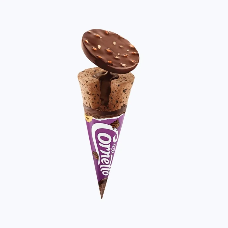 Kwality Walls Cornetto Choco Brownie Frozen Dessert Cone