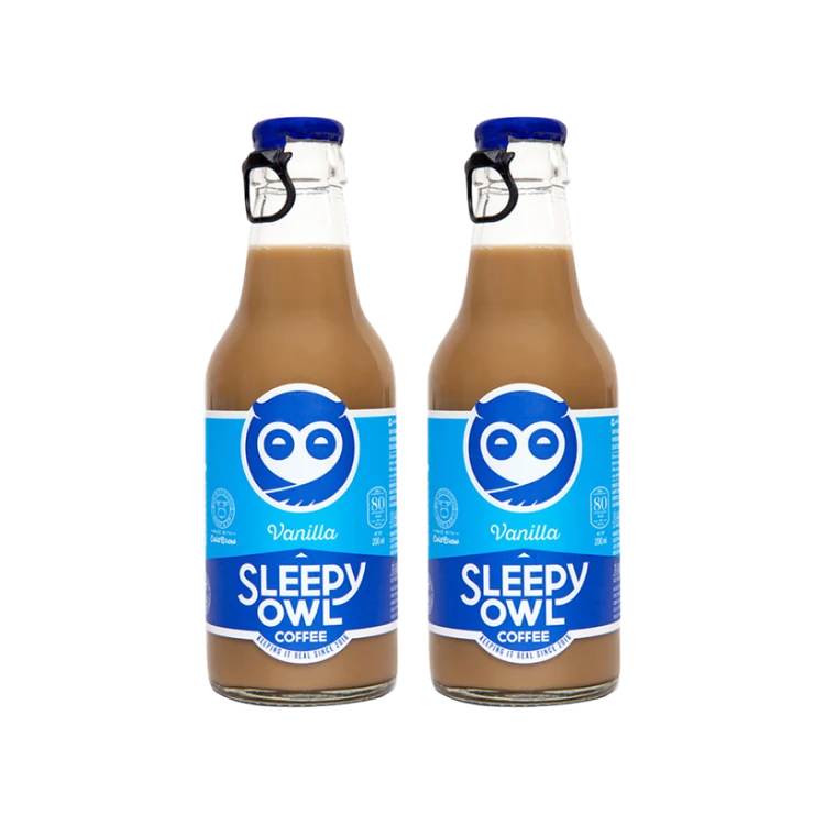 Sleepy Owl Vanilla Cold Coffee - Pack of 2