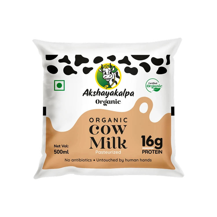 Akshayakalpa Organic Cow Milk (Pasteurized)